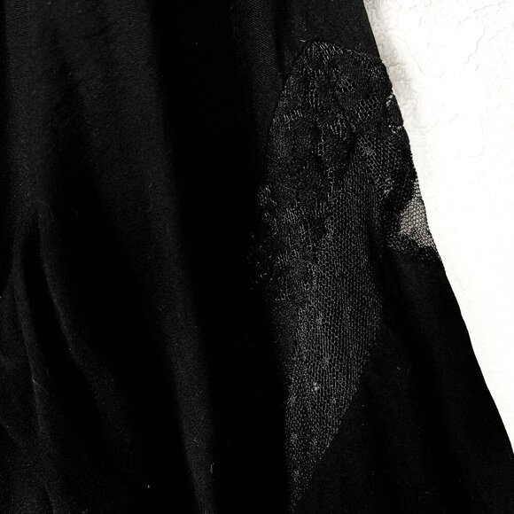 Torrid Tiered Challis Lace Boho Chic Prairie Tunic Ruffled Midi Sz 1 - NWOT - Picture 7 of 10